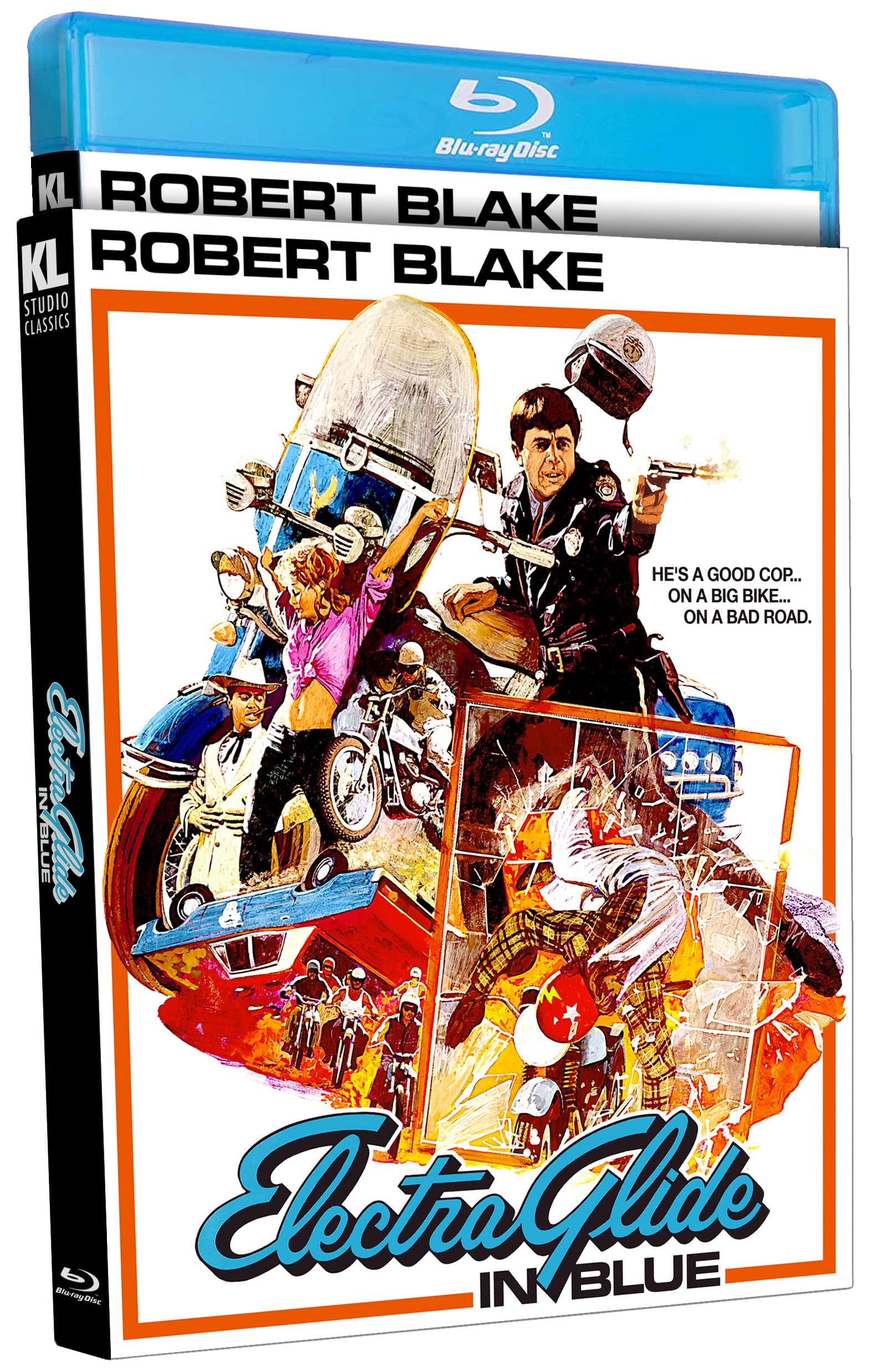 グライド・イン・ブルー('73米) Amazon.com: Electra Glide in Blue (1973) : Robert Blake, Billy